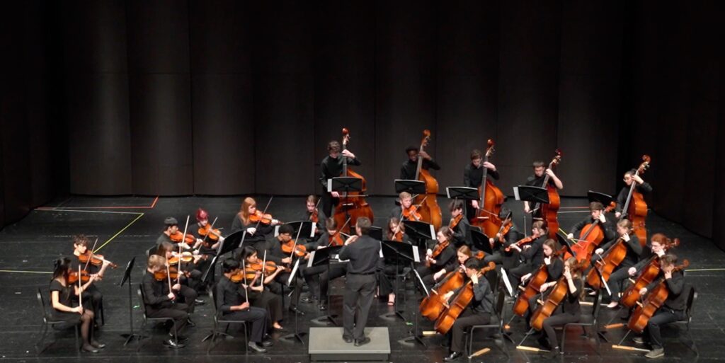 Darby Chamber Orchestra performing at Central Ohio String Festival March 2024