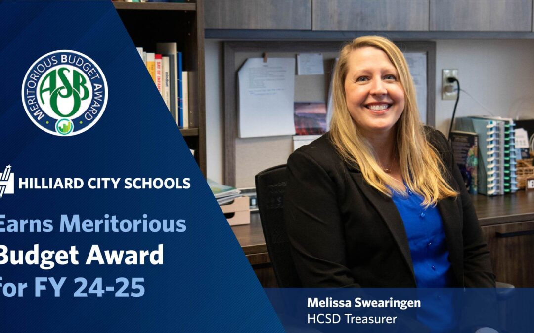 HCSD Earns Meritorious Budget Award for Fiscal Year 2024-2025