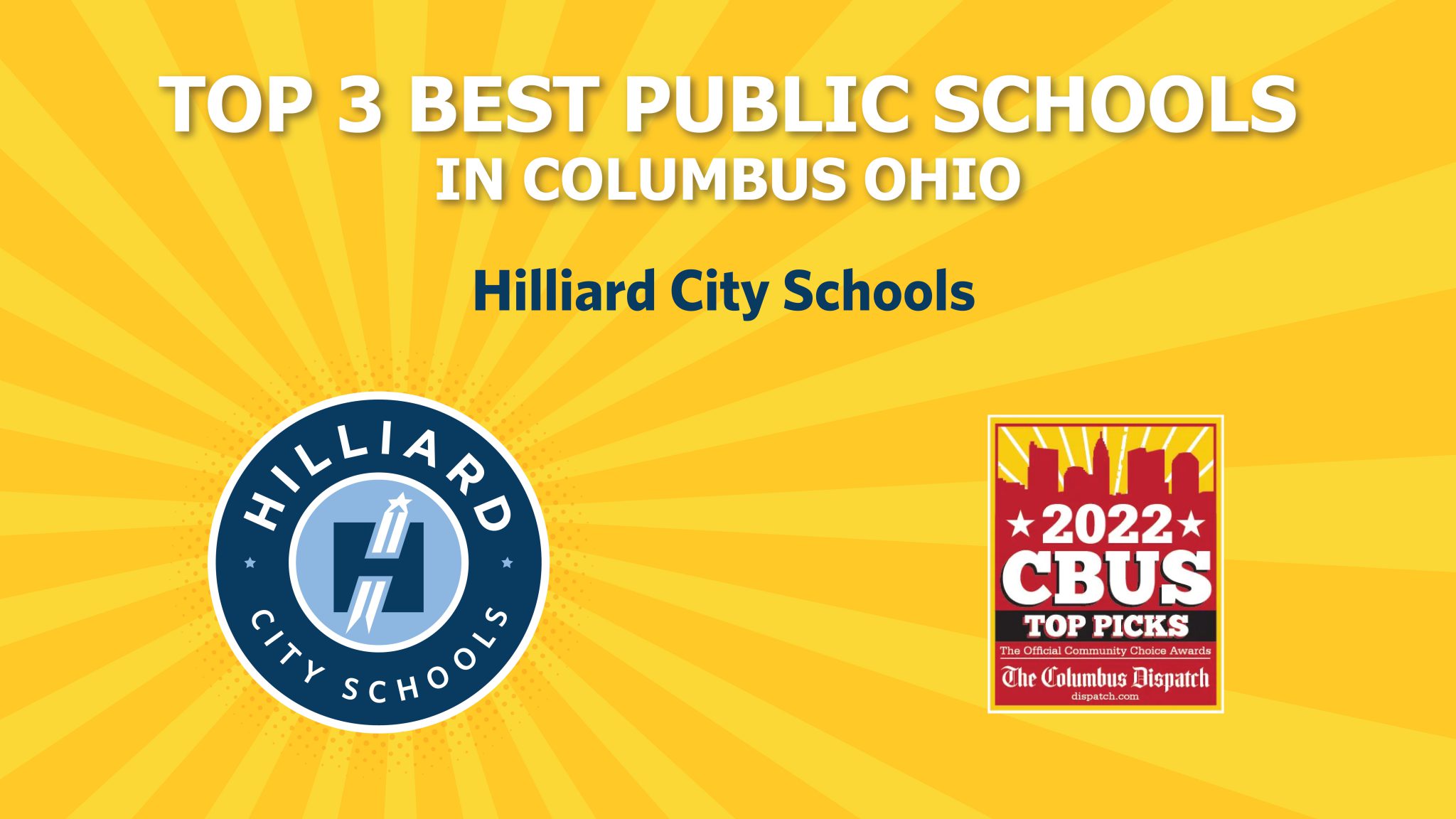 HCSD Recognized as Top 3 Best Public Schools Hilliard City Schools