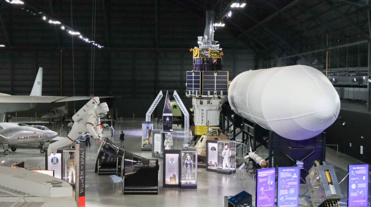Image of inside the National Space Museum