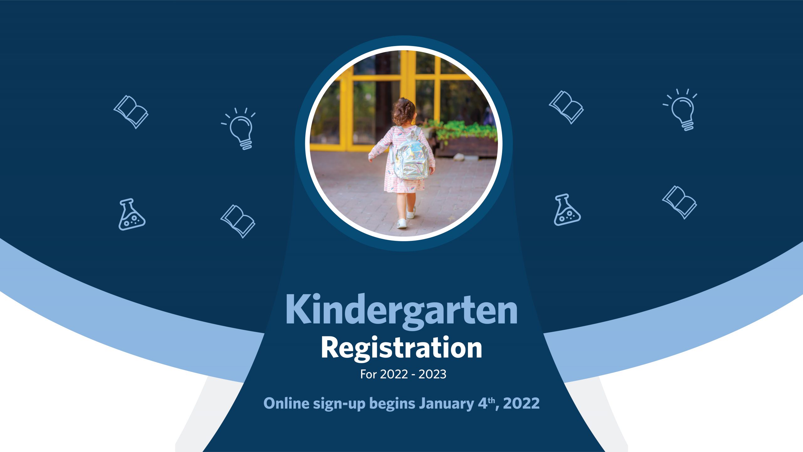 Online enrolment in kindergarten