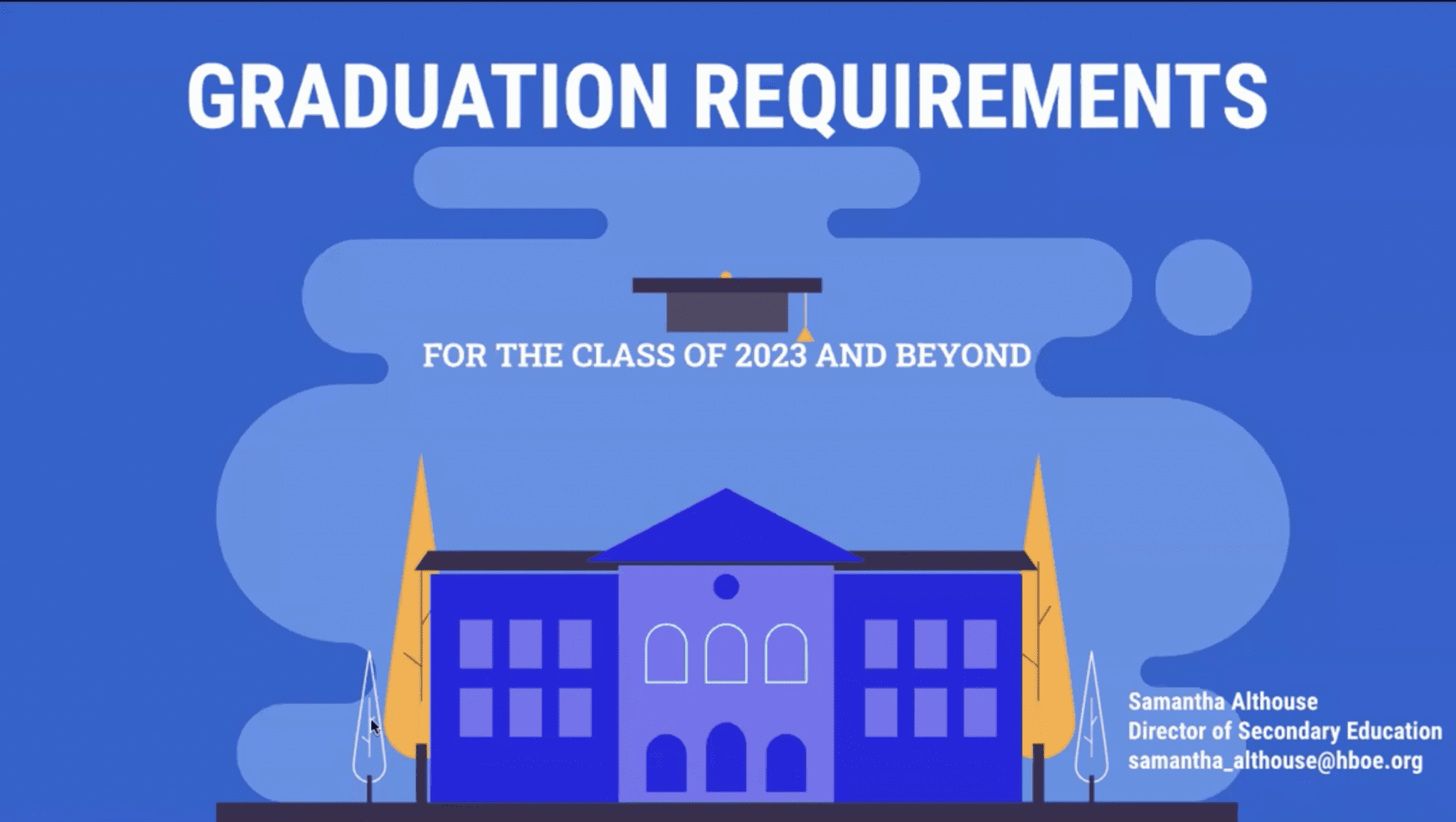 Graduation Requirements Class of 2023 and Beyond Hilliard City Schools