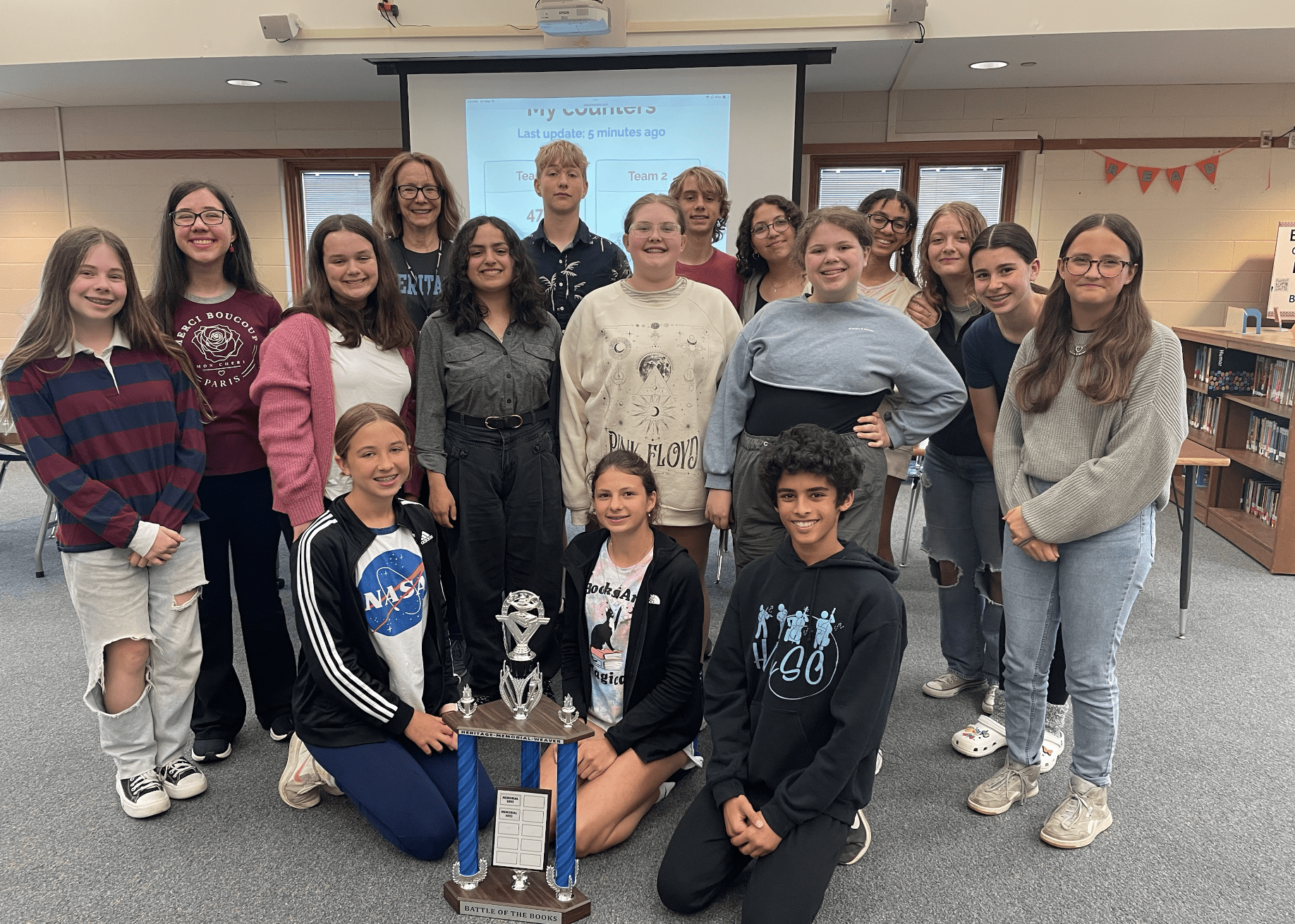 Heritage Middle School Claims Victory in Battle of the Books